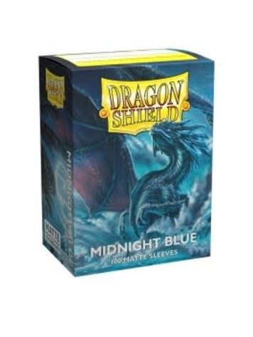 Arcane Tinmen Dragon Shields Matte: Midnight Blue