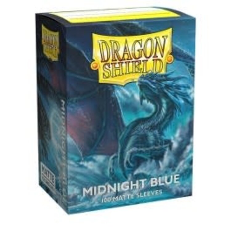 Arcane Tinmen Dragon Shields Matte: Midnight Blue