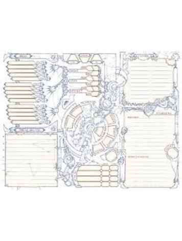 Monte cook Numenera RPG: Character Sheets