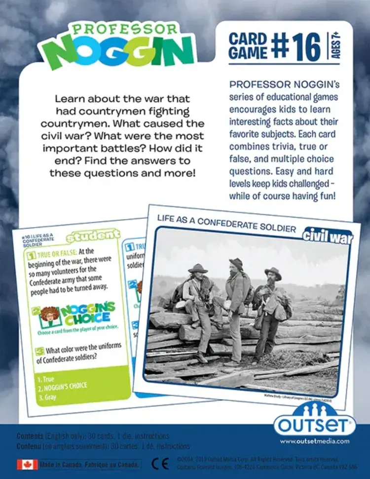 Professor Noggin #16: Civil War