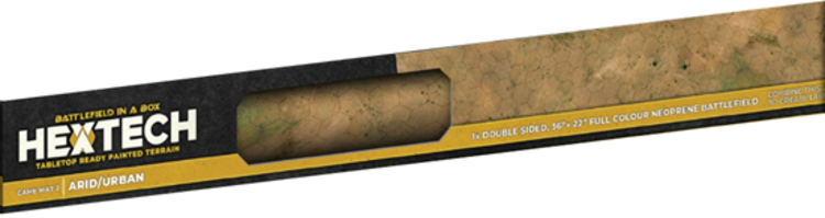 Battlefield in a Box Hextech: Game Mat 2 Arid/Urban Terrain