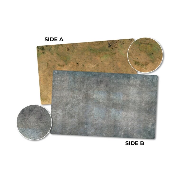 Battlefield in a Box Hextech: Game Mat 2 Arid/Urban Terrain