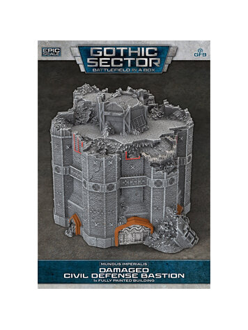 Battlefield in a Box Gothic Sector: Mundus Imperialis Damaged Civil Defense Bastion