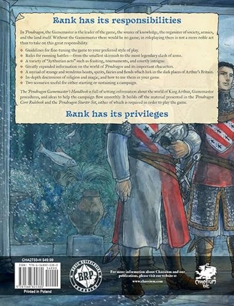 Pendragon: Gamemaster’s Handbook