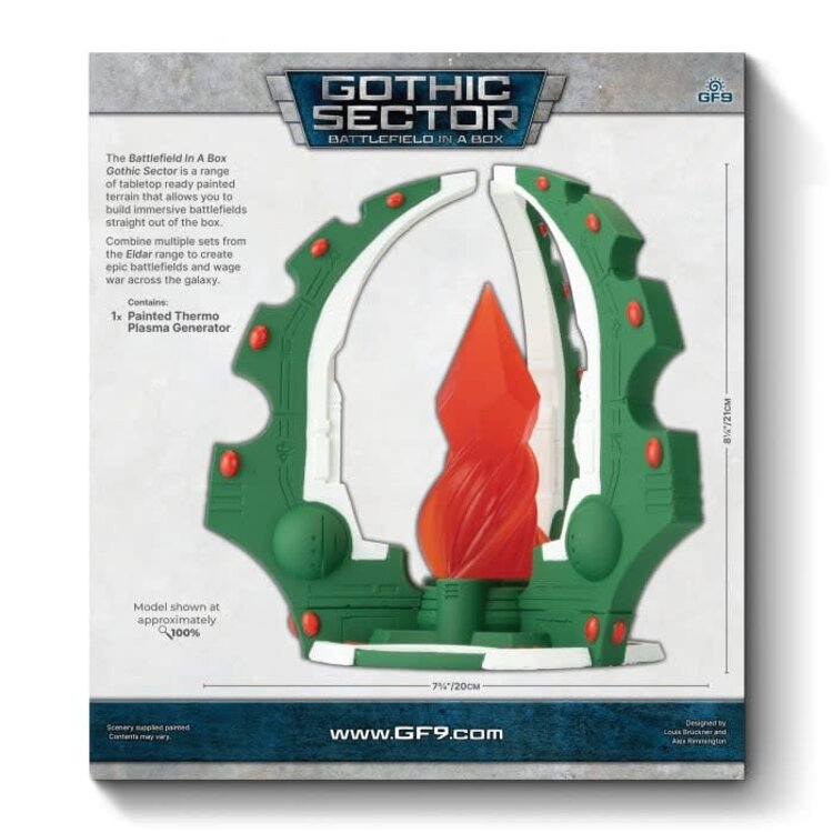 Battlefield in a Box Gothic Sector: Eldar Thermo Plasma Generator