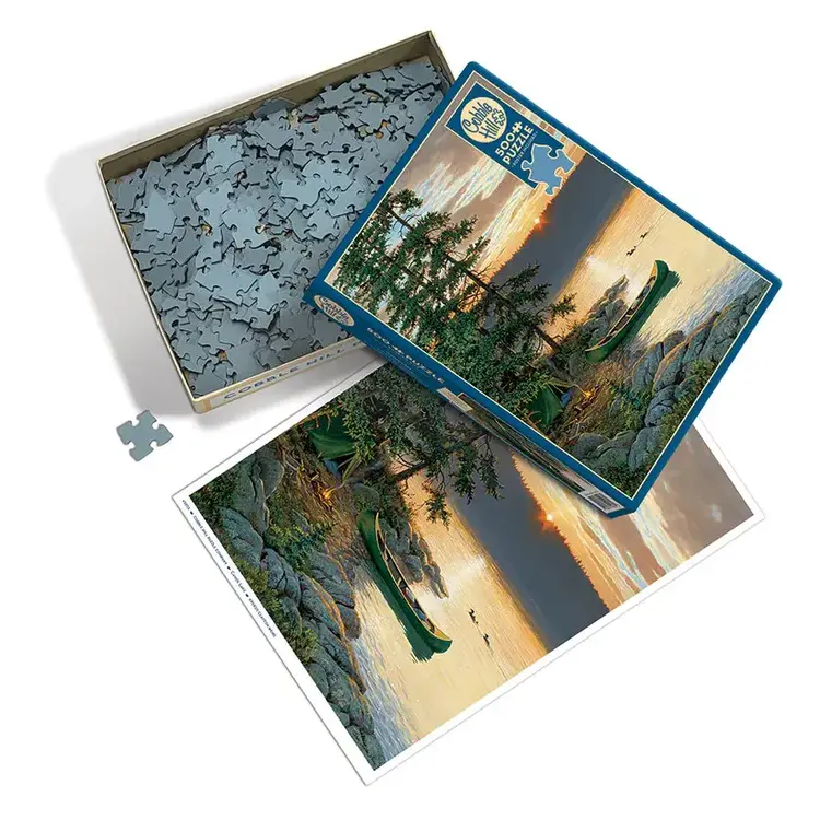 Cobble Hill Canoe Lake Puzzle (500 pcs)