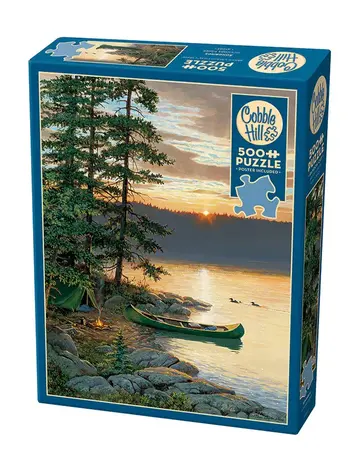 Cobble Hill Canoe Lake Puzzle (500 pcs)