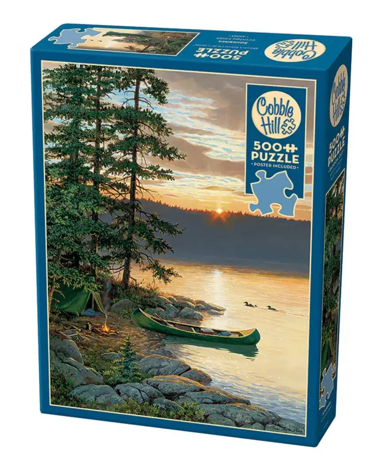 Cobble Hill Canoe Lake Puzzle (500 pcs)