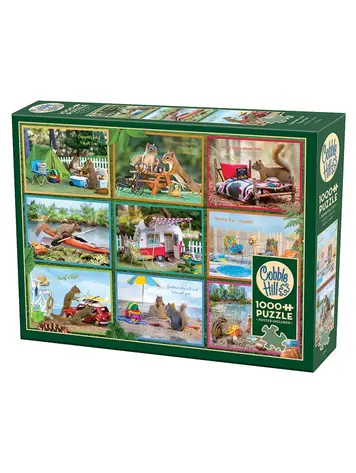 Cobble Hill Squirrels on Vacation Puzzle (1000 pcs)