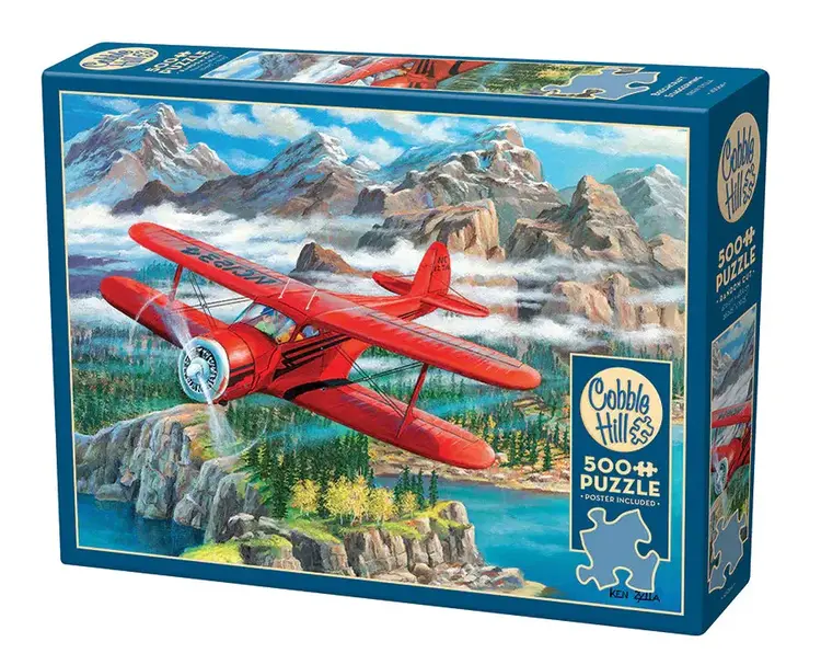 Cobble Hill Beechcraft Staggerwing Puzzle (500 pcs)