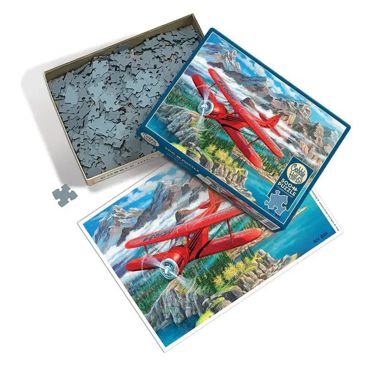 Cobble Hill Beechcraft Staggerwing Puzzle (500 pcs)