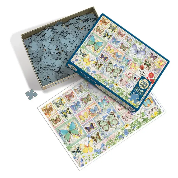 Cobble Hill Butterfly Tiles Puzzle (500 pcs)