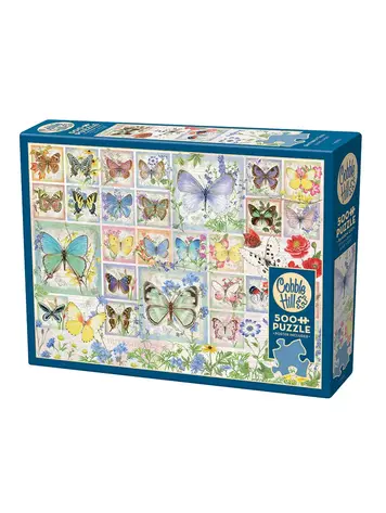 Cobble Hill Butterfly Tiles Puzzle (500 pcs)