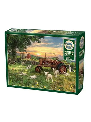 Cobble Hill Field at Sunrise puzzle (1000pcs)