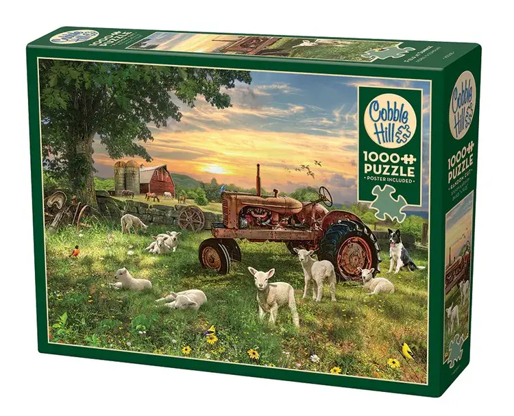 Cobble Hill Field at Sunrise puzzle (1000pcs)