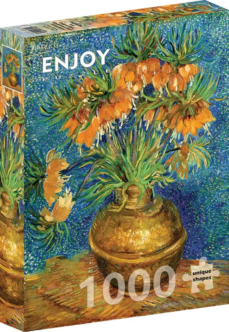 Outset Fritillaries in a Copper Vase, Van Gogh puzzle (1000 pc)