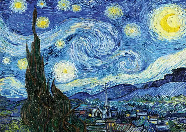 Outset Starry Night, Van Gogh puzzle (1000 pc)