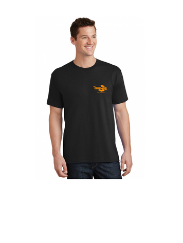 10 Year anniversary Black/Orange shirt