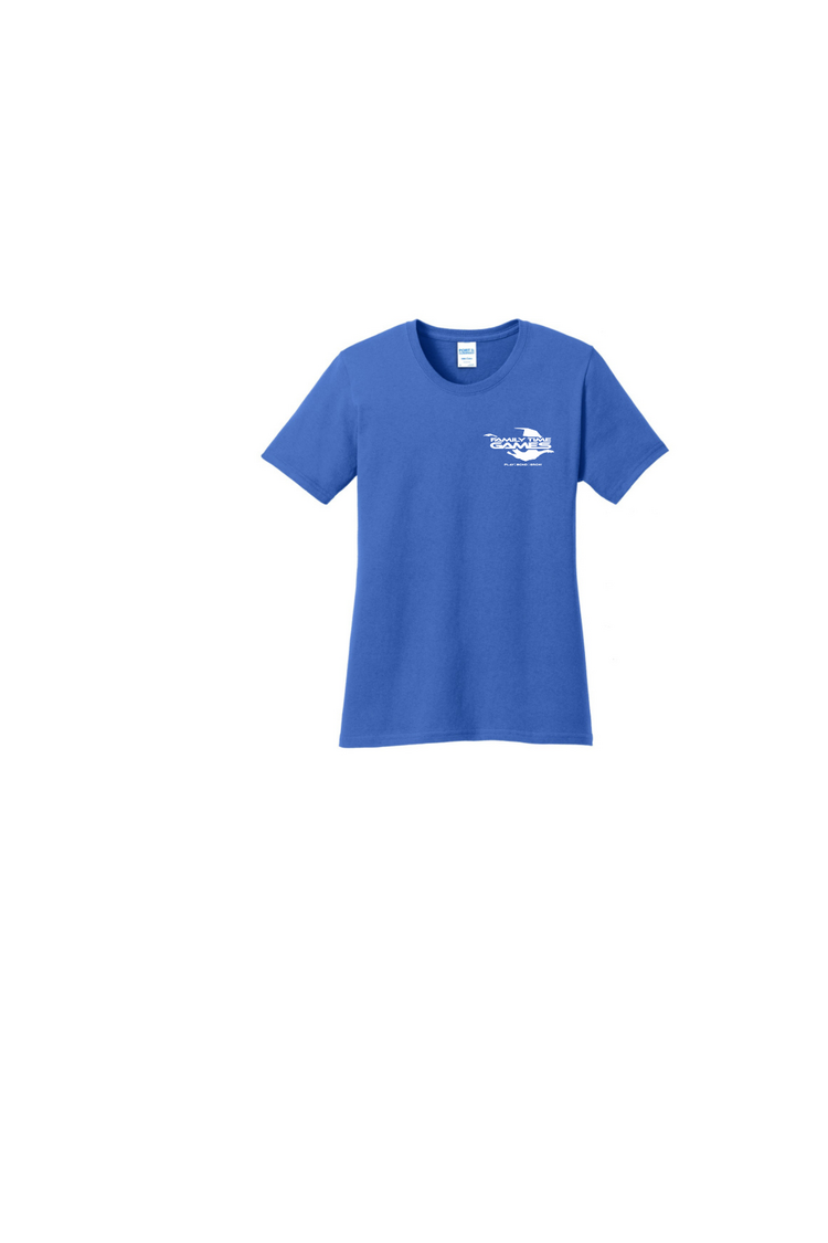 10 Year anniversary Blue/White shirt (Women)