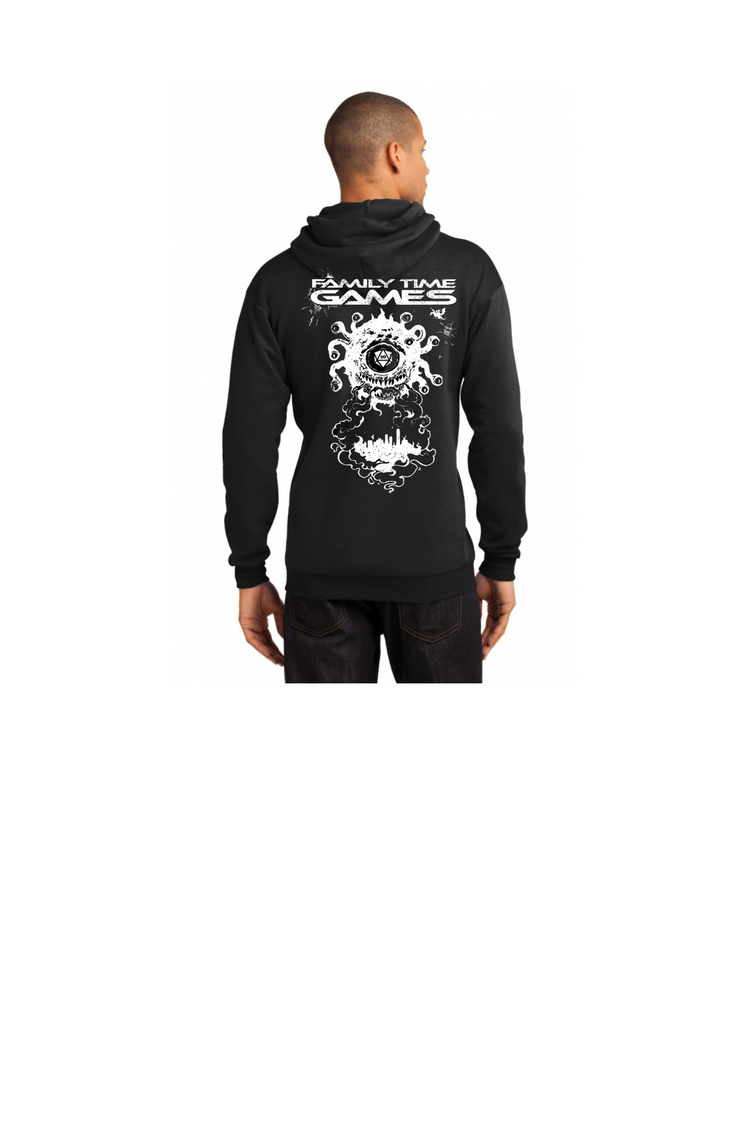 10 Year anniversary Black/White Hoodie