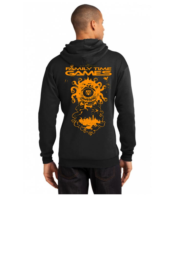 10 Year anniversary Black/Orange Hoodie