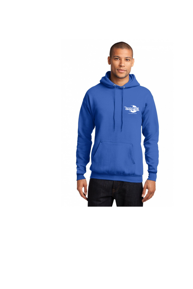 10 Year anniversary Blue/White Hoodie