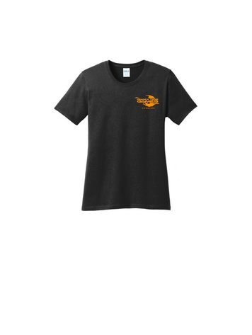 10 Year anniversary Black/Orange shirt (Women)