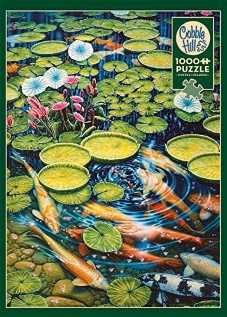 Cobble Hill Koi Pond puzzle (1000pcs)