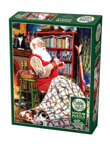 Cobble Hill Santa's Quilt puzzle (1000pcs)