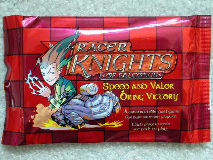 Vintage Racer Knights of Falconus (2005) 28 packs + 2 Prizes packs
