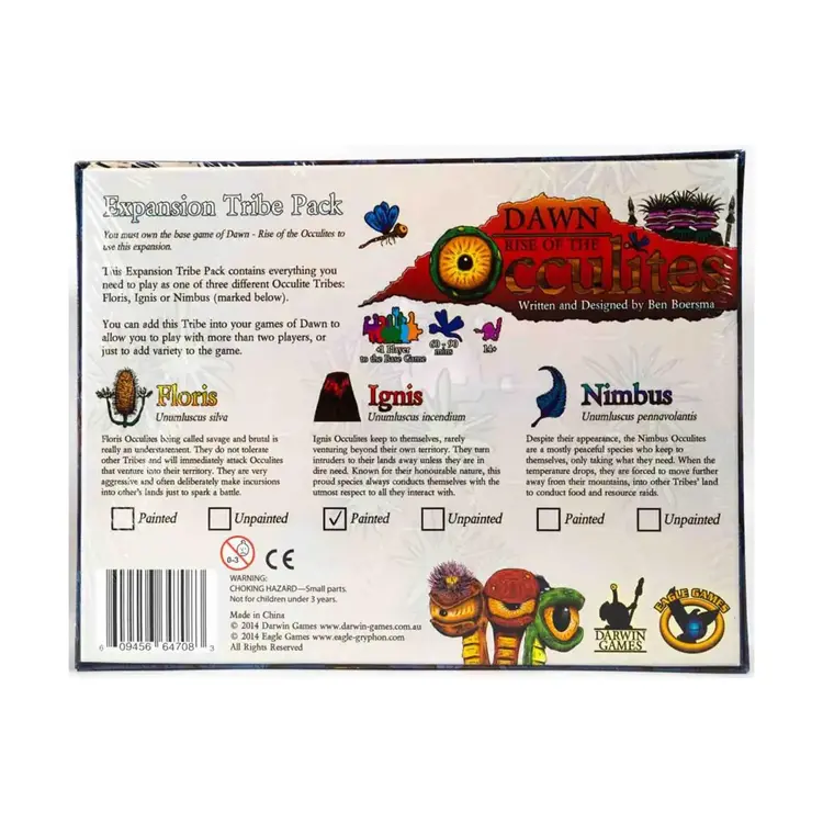 Vintage Dawn Rise of the Occulites, Painted Edition  (+3 expansions) (2014)