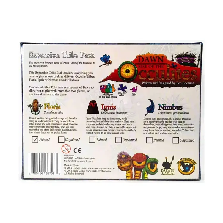 Vintage Dawn Rise of the Occulites, Painted Edition  (+3 expansions) (2014)