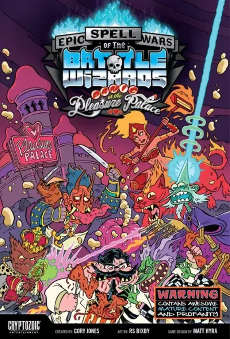 Cryptozoic Epic Spell Wars Battle Wizards Panic at the Pleasure Palace