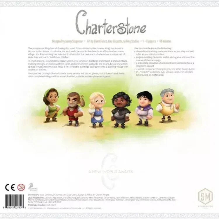 Stonemaier Charterstone: A Village-Building Legacy Game