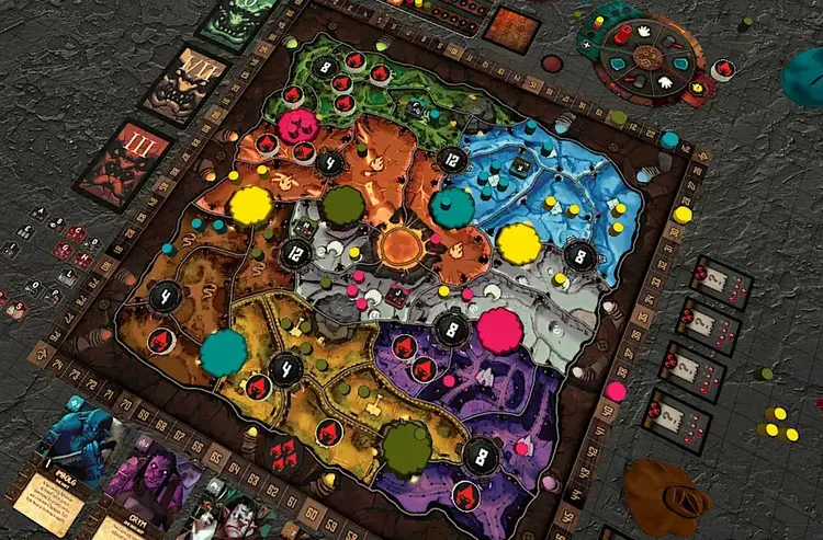 Burnt Island Fall of the Mountain King