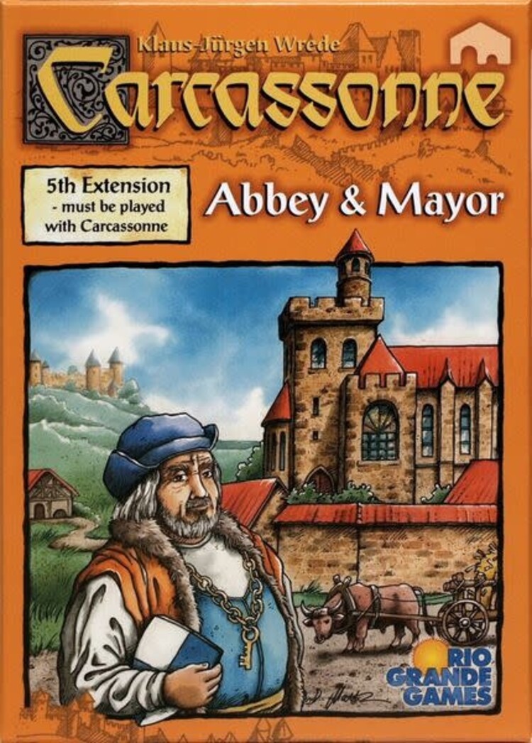 Vintage Carcassonne: Abbey & Mayor Expansion (2007)