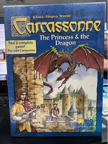 Vintage Carcassonne: The Princess & The Dragon (2005)
