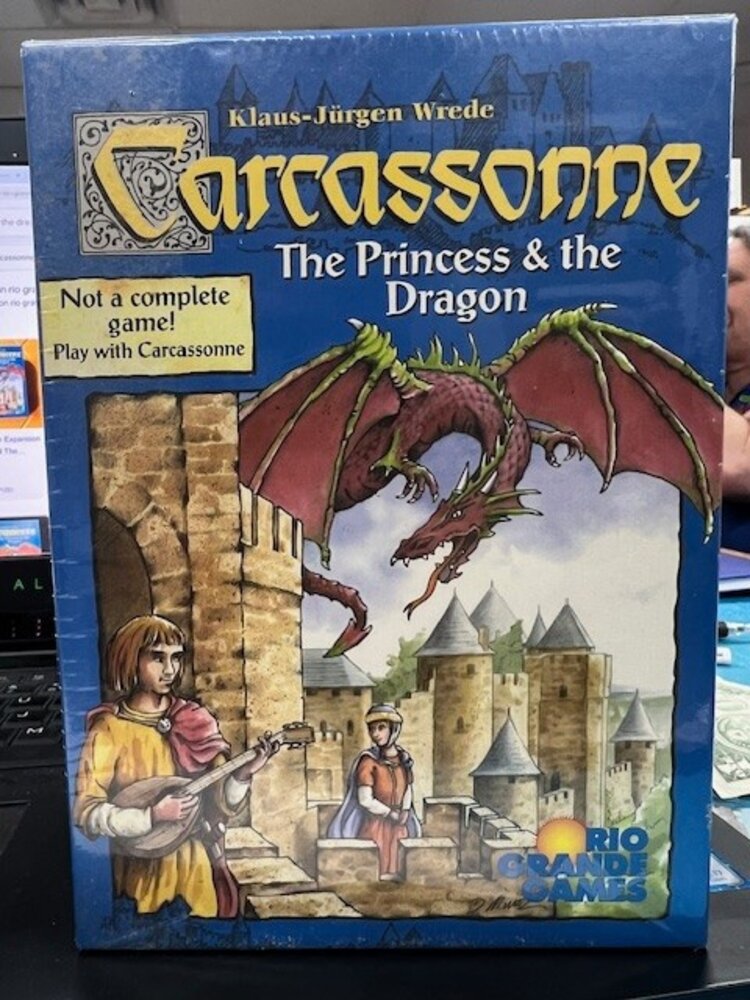 Vintage Carcassonne: The Princess & The Dragon (2005)
