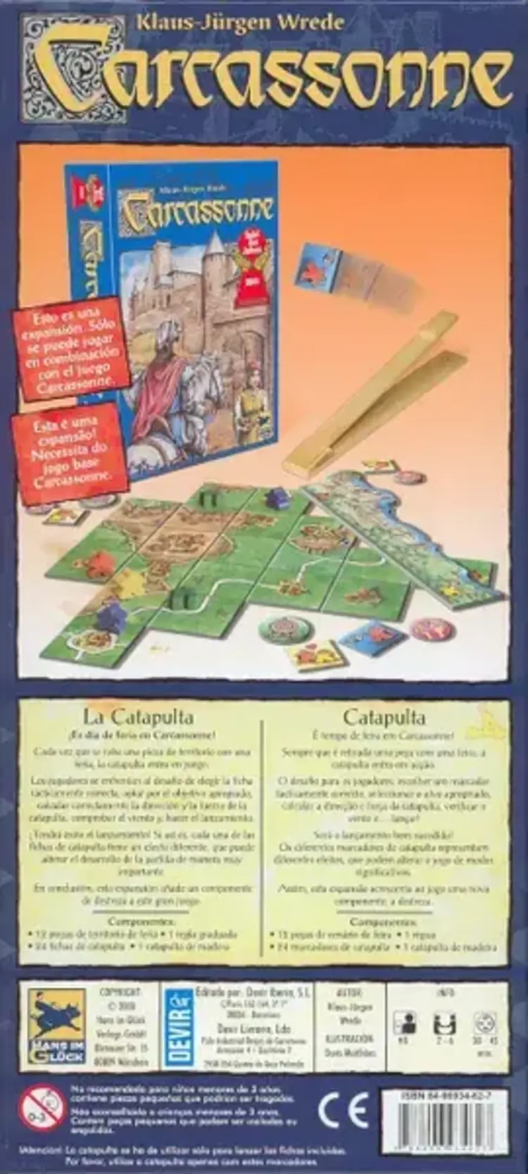 Vintage Carcassonne: Catapult (2008)