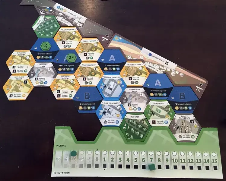 Bezier Games Suburbia 5 stars expansion