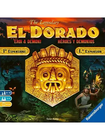 Ravensburger The Quest for El Dorado: Heroes & Hexes Expansion