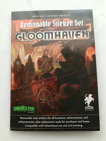 Vintage Gloomhaven: Removable Sticker Set (2017)