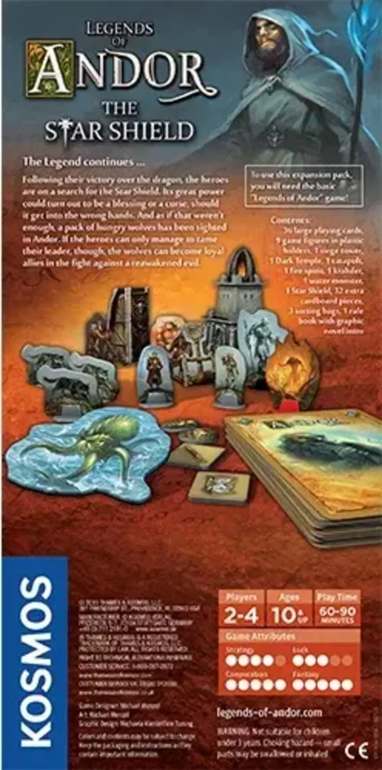 Kosmos Legends of Andor: The Star Shield Expansion