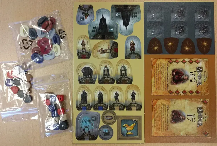 Kosmos Legends of Andor: Dark Heroes (Expansion Pack)