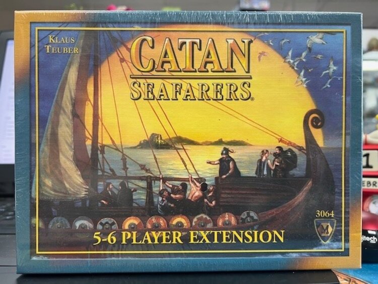 Vintage Catan: Seafarers 5-6 player extension (2007, Mayfair edition)