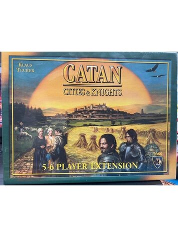 Vintage Catan: Cities & Knights 5-6 players extension (2007, Mayfair Edition)