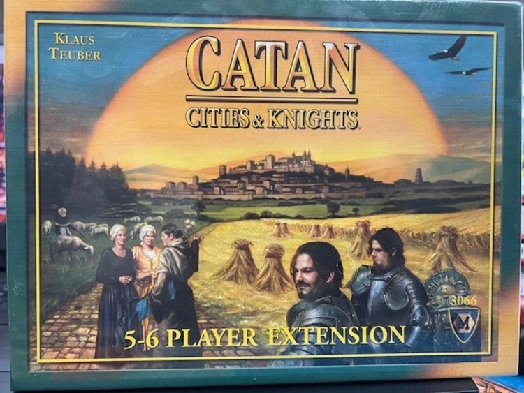 Vintage Catan: Cities & Knights 5-6 players extension (2007, Mayfair Edition)