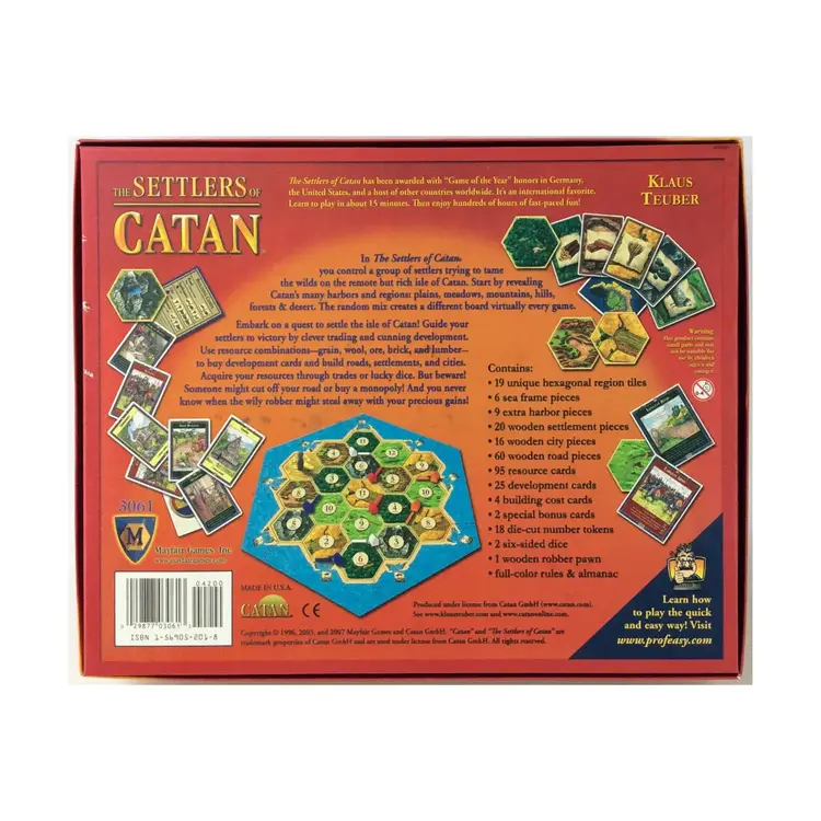 Vintage The Settlers of Catan (2007, Mayfair Edition)
