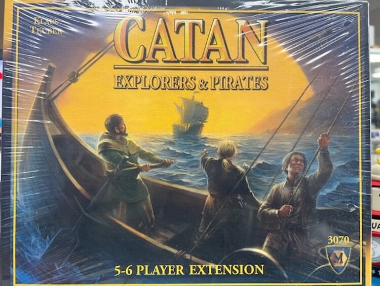 Vintage Catan: Explorers & Pirates 5-6 players Expansion (2013, Mayfair Edition)