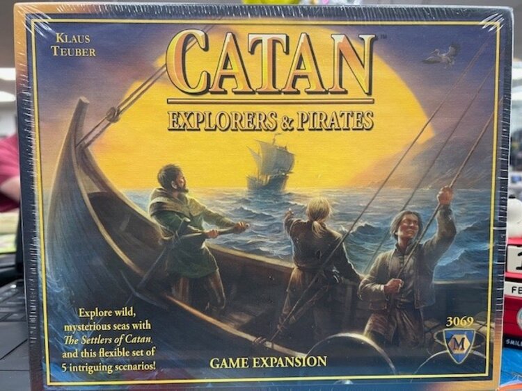 Vintage Catan: Explorers & Pirates Game Expansion (2013, Mayfair Edition)